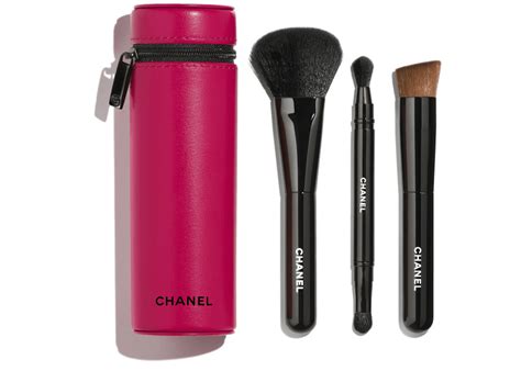 chanel collection of 3 essential brushes|Foundation Brushes .